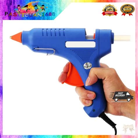 Pacu Pistol Lem Tembak Watt Saklar On Off Hot Melt Glue Gun