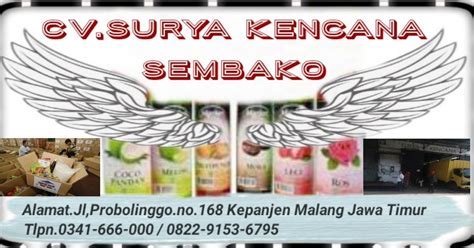 Cv Surya Kencana Distributor Sembako Malang Distributor Siruf Abc