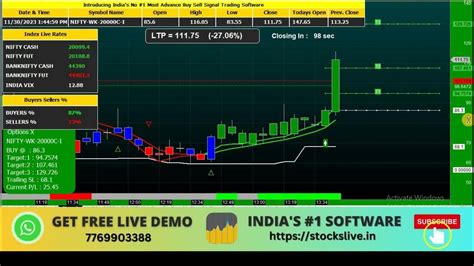 Best Nifty Option Buy Sell Signal Software Live Call Recording Video