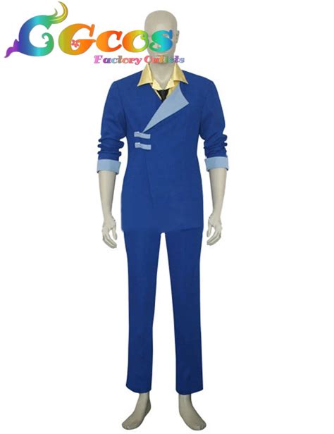 Cgcos Free Shipping Cosplay Costume Cowboy Bebop Spike Spiegel Uniform