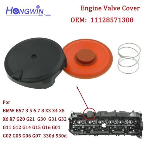 Engine Pcv Valve Cover Repair Kit Valve Cap With Membrane