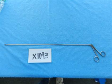 Pilling Surgical Sam Roberts Angled Laryngeal 4mm Cup Forceps 505144