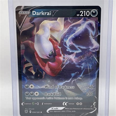 Mavin Darkrai V 098 189 Astral Radiance Pokemon TCG Card NM Mint