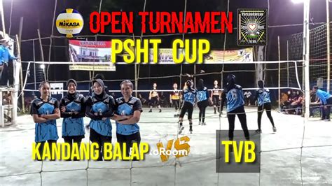 Open Turnamen Psht Cup Tvb Vs Kandang Balap Rindi Deglek Dkk