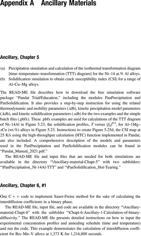 Appendices - Computational Design of Engineering Materials