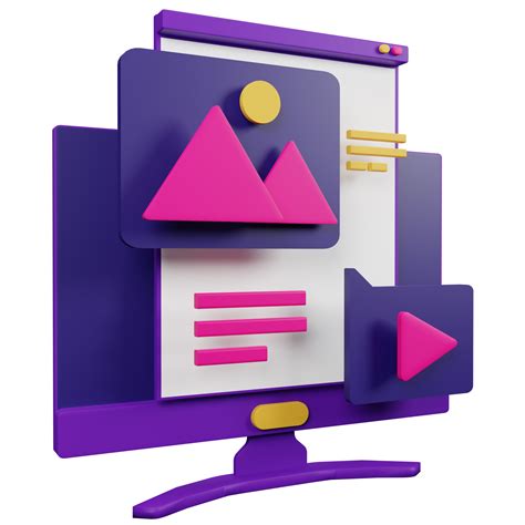 Digital Marketing 3d Icon Illustration For Your Website User Interface