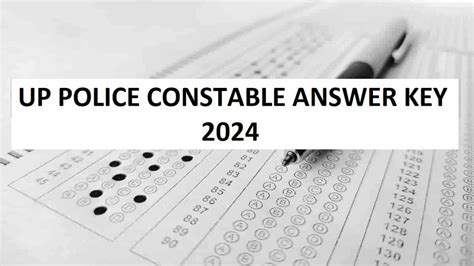 Up Police Constable Answer Key 2024 Download Upprpb Unofficial Papers