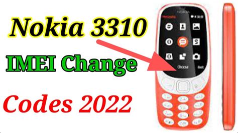 Nokia 3310 IMEI Change Codes 2022 Make Online Mobile 3310 Mobile S