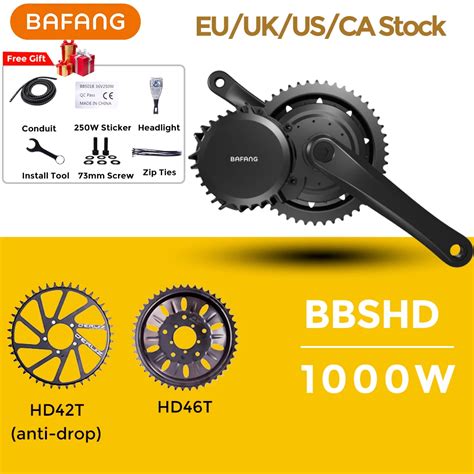 Bafang Electric Bike Conversion Kit Electric Motor Bike Conversion 48v 52v 1000w Aliexpress