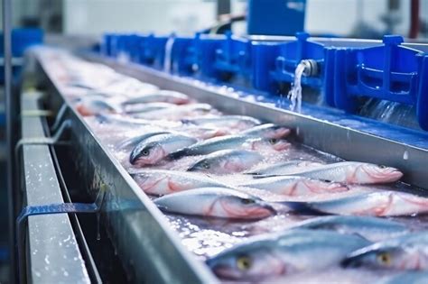 Planta procesadora de pescado línea de producción pescado de mar crudo