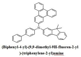 Biphenyl 4 Yl 9 9 Dimethyl 9H Fluoren 2 Yl Triphenylene 2 Yl