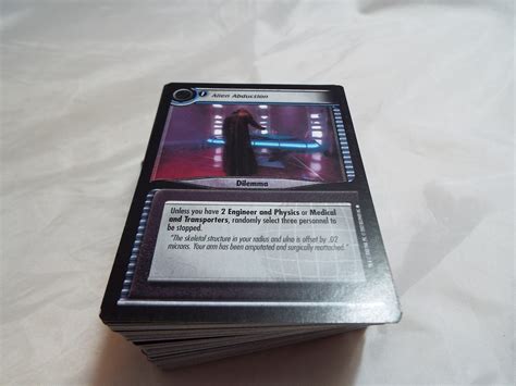 STAR TREK CCG 2E COMPLETE SECOND EDITION SET Phoenix Cards