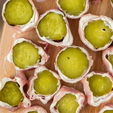 Ham And Pickle Roll Ups Easy Appetizers