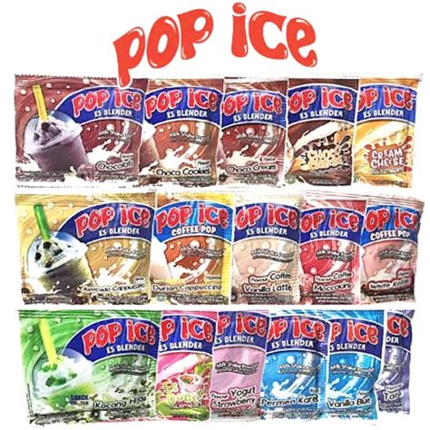 Jual Pop Ice All Varian Renceng Isi Sachet Shopee Indonesia