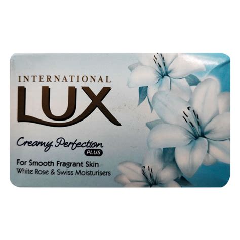 Buy Lux International Creamy Perfection Plus Soap White Rose Swiss