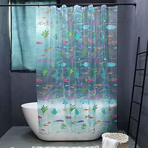 Amazon Underwater World Fish Shower Curtain Ocean Tropical Fish