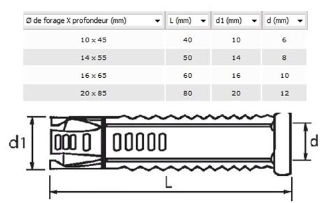 Cheville A Expansion en Inox A4 qualité marine