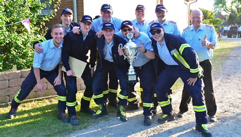 Wettkampf Und Ein Jubil Um Bei Der Sehnder Stadtfeuerwehr