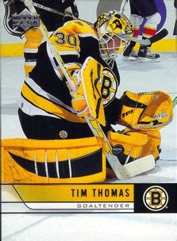 Tim Thomas Gallery - 2006-07 | The Trading Card Database