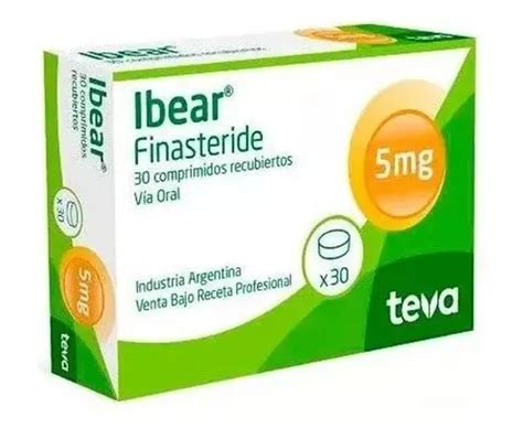 Ibear 30 Comprimidos Finasteride 5 Mg Cuotas sin interés