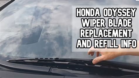 How To Replace Honda Wiper Refills Diy How To Replace Wiper