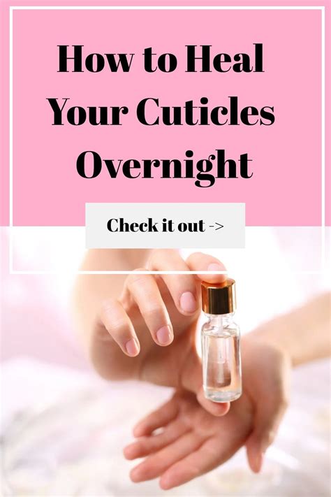 How To Heal Your Cuticles Overnight In 2024 Dry Cuticles Cuticle