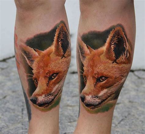 S Lection De Magnifiques Tatouages De Renard Inkage Fuchs