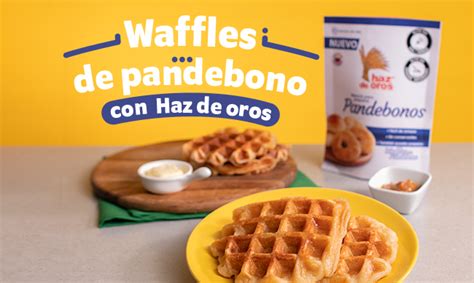 Waffles De Pandebono Haz De Oros Familar