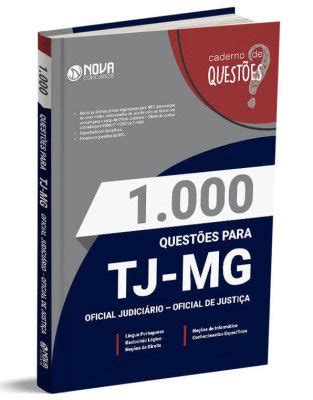 Apostila TJ MG 2022 Oficial Judiciário Oficial de Justiça