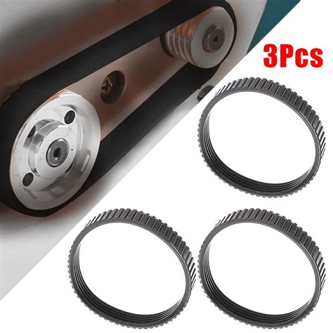 3pcs 96mm Width Rubber Electric Planer Drive Belt For 1900b 225007 7