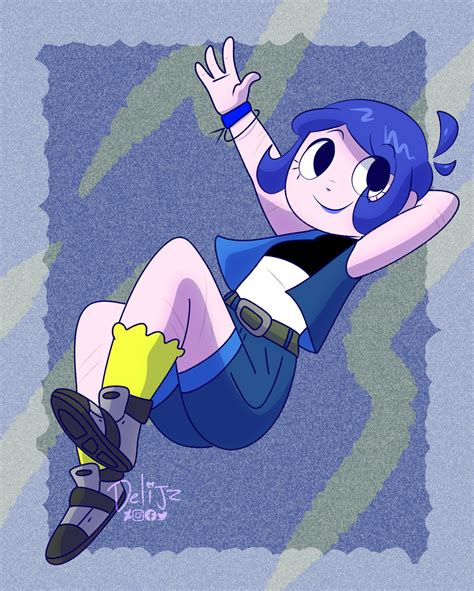 Blue Girl By Delijz On Deviantart