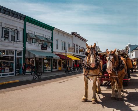 Mackinac Island by Horse & Carriage - The Break of Dawns