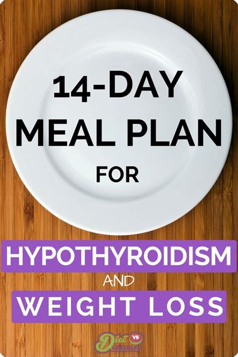 Hypothyroidism Diet Chart