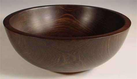 Huge Kou Wood Bowl Turned Wooden Bowl Number 5714