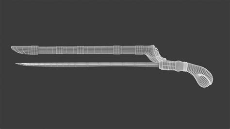 Badik Sword - 3D Model by frezzy