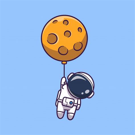 Astronauta Dibujo Kawaii