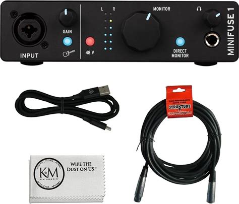 Arturia Minifuse Portable X Usb Type C Audio Interface Black