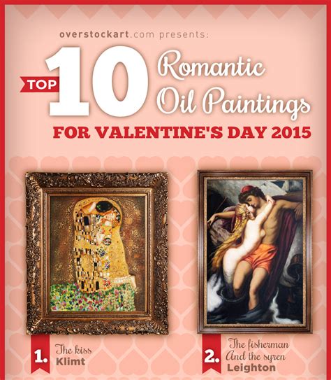 The Top Ten Romantic Oil Paintings For Valentine S Day 2013 Is Shown In