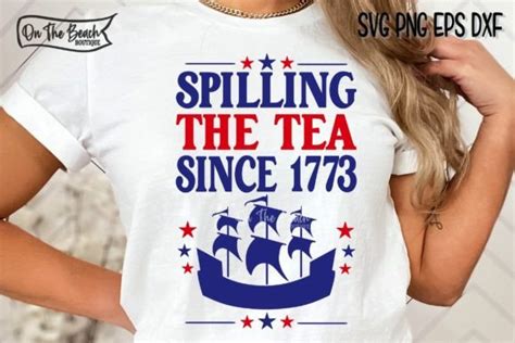 Spilling The Tea Since Svg Graphic By On The Beach Boutique