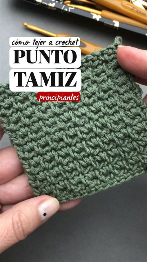 Patron Punto Tamiz De Ganchillo Sieve Crochet Stitch Pattern