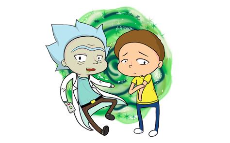 Rick And Morty Chibi By I Ambear On Deviantart