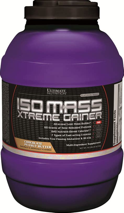 Buy Ultimate Tion ISO Mass Xtreme Gainer Isolate Protein Powder With