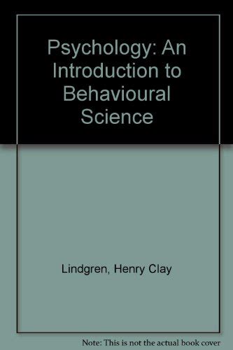 『psychology An Introduction To Behavioural Science』｜感想・レビュー 読書メーター