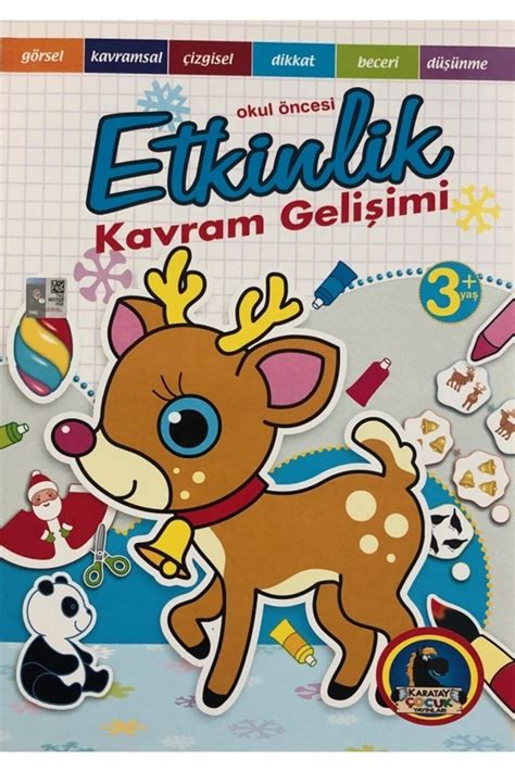 Genel Markalar Karatay Okul Öncesi Etkinlik 1 Kavram Gelişimi Kitabı 3