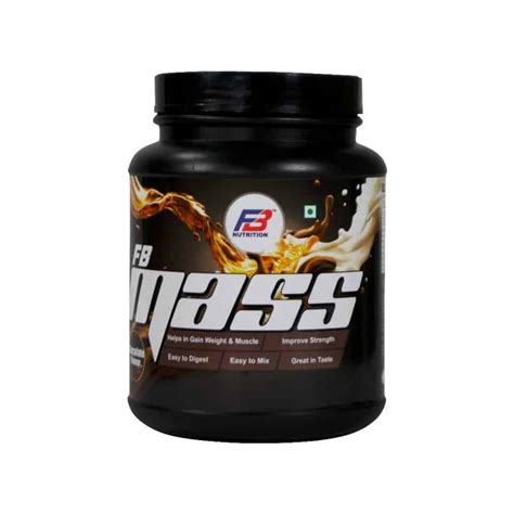 Fb Nutrition Fbn Mass Gainer To Increase Your Muscles Volume Richesm Healthcare