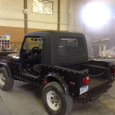 This Is My 1986 Cj 7 With A Custom Made Acme Top Modified To A Half Cab Doors To Follow