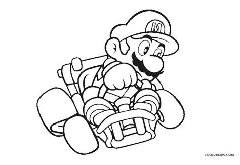 Dibujos De Mario Kart Para Colorear Vsun