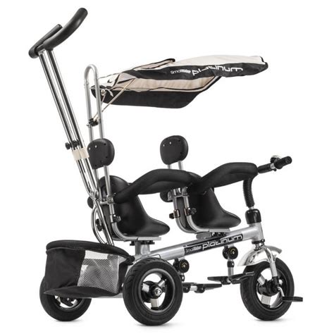 Трехколесный велосипед для двойни Small Rider Platinum ALT, бескамерные ...