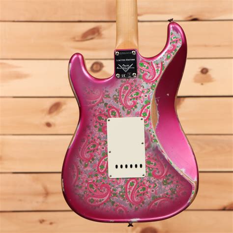 Fender Custom Shop Limited 1969 Stratocaster Relic Aged Pink Paisley Righteous Guitars