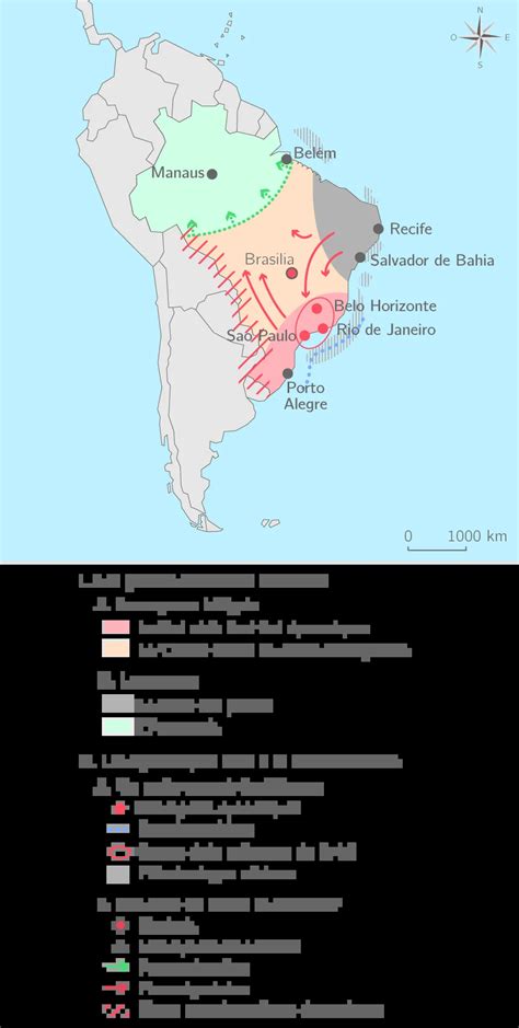 Brésil Dynamiques Territoriales Ts Carte Bilan Géographie Kartable